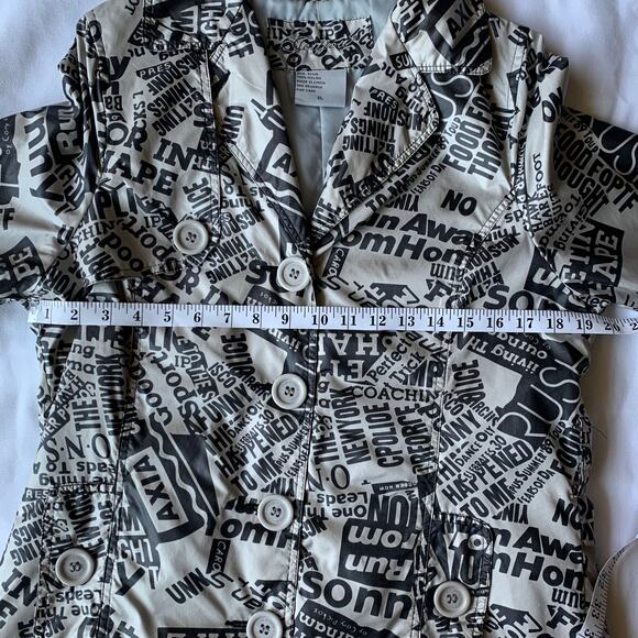 JouJou Nylon Button Jacket XL - Picture 6 of 8